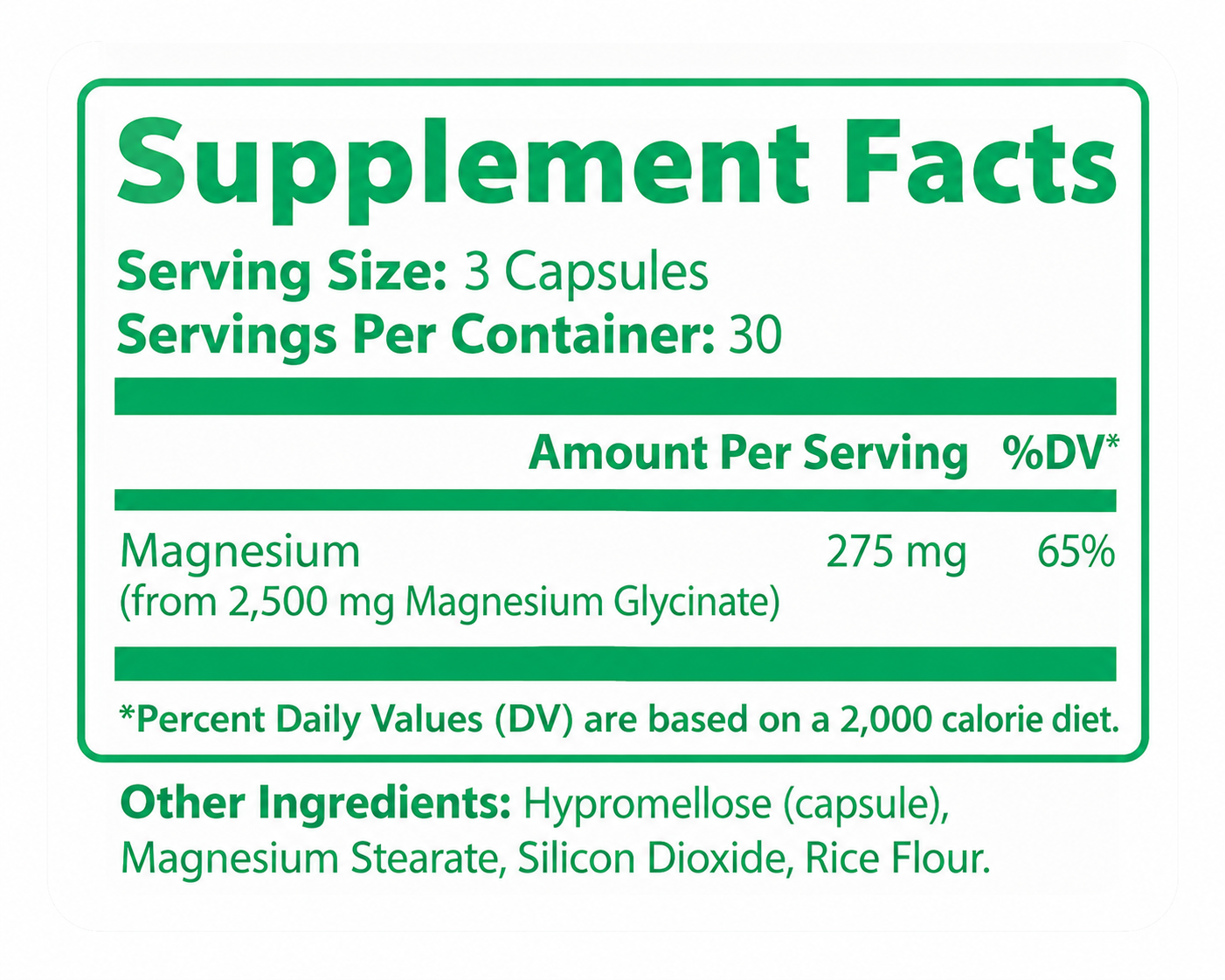 Magnesium Glycinate